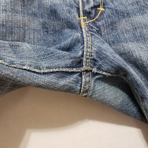 Abercrombie & Fitch jeans 2L Long Tall Erin straight skinny distressed low rise - Picture 8 of 16